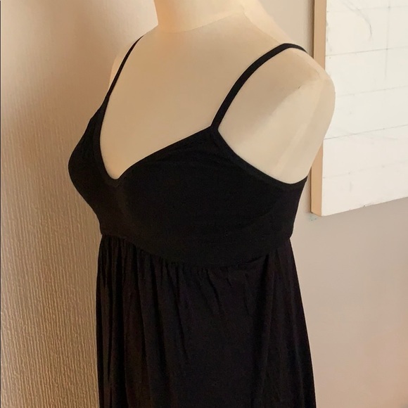 Genuine Donna Karan black maxi dress lingerie XS - Picture 4 of 7